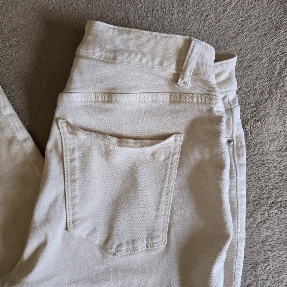 DL1961 Nina High Rise Instasculpt Skinny Ivory size 30 - Picture 3 of 15